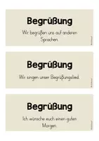 Vorschau - Aufgabenkarten - Moderationsfächer für den Morgenkreis - Seite 3