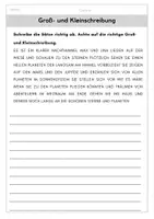 Vorschau - Arbeitsblätter - Groß- und Kleinschreibung - Seite 2