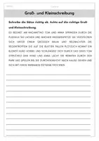 Vorschau - Arbeitsblätter - Groß- und Kleinschreibung - Seite 3