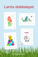 Voorbeeld - Lente dobbelspel - Pagina 1