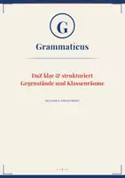Vorschau - Unterrichtsreihen - DaZ klar & strukturiert Starterpaket Schule – Personen, Räume & Gegenstände | A1 | 3 komplette Module mit Lösungen - Seite 2