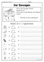 Vorschau - Arbeitsblätter - Zusammengesetzte Nomen im Sommer, 2 Lineaturen, Klasse 2, Klasse 3 - Seite 3