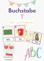 Vorschau - Stationenlernen - Komplettpaket - Buchstabeneinführung von A bis Z - Bildkarten - Seite 1
