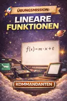 Vorschau - Unterrichtsreihen - Übungspaket Lineare Funktionen - für Profis oder zur Wiederholung (+Selbsteinschätzungsbogen) - Deckblatt