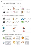 anteprima - Esercizi - 📚 Mi metto alla prova – Verifica di italiano (consonanti) - Pagina di copertina