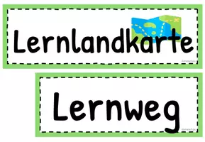 Vorschau - Poster - Orientierung: Lernlandkarte/Lernweg (Kl. 1/2) - Seite 3