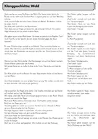 Vorschau - Arbeitsblätter - Klanggeschichte Wald – Musikunterricht Klasse 1/2 | Geräuschgeschichte, Arbeitsblätter & Instrumente - Seite 1