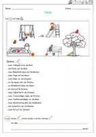 Vorschau - Arbeitsblätter - DaZ / DaF - Hobby und Freizeit - Lokale Präpositionen (Arbeitsblatt) - Seite 2