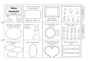 Vorschau - Arbeitsblätter - Osterferien Leporello Ostern | Klasse 1 - 4 - Seite 2