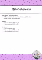 Vorschau - Arbeitsblätter - Rechenmalblätter Klasse 1: Ostern / Frühling. Addition und Subtraktion. Rechnen und Malen. - Seite 1
