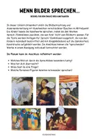 Vorschau - Stundenentwürfe - Kunstprojekt: Wenn Bilder sprechen-Bildkompetenzen fördern - Seite 1