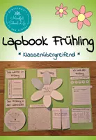 Vorschau - Mal- und Bastelvorlagen - Materialpaket Lapbooks: Die vier Jahreszeiten (+ Weihnachten und Ostern) - Seite 1