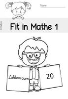 Vorschau - Arbeitsblätter - Wiederholungsheft | Schuljahresende | Schuljahresanfang | Fit in Mathe | Lerntheke | Klasse 1 - Seite 1