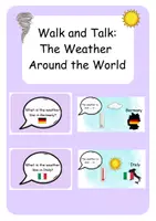 Vorschau - Spiele - Stop and Swap / Walk and Talk The Weather Around the World - Deckblatt