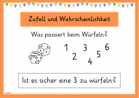 Vorschau - Arbeitsblätter - Zufall und Wahrscheinlichkeit Paket - Seite 1