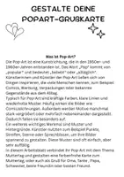 Vorschau - Arbeitsblätter - Kunst Pop-Art Grußkarten & Dekoration Klasse 1–6 - Seite 2