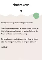 Vorschau - Spiele - Spielesammlung für den Englischunterricht - Seite 1