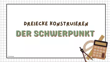 Vorschau - Arbeitsblätter - Schwerpunkt von Dreiecken (Tafelmaterial) - Seite 3