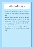 Vorschau - Spiele - Rechnen bis 100 mit Zehnerübergang einstellig Ich habe wer hat - Seite 1