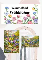 Vorschau - Arbeitsblätter - Wimmelbild- Frühblüher - Deckblatt