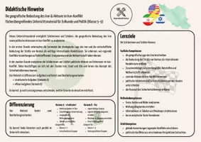 Vorschau - Stundenentwürfe - Der Iran-Konflikt einfach und kompakt erklärt - Fächerübergreifende, differenzierte Arbeitsblätter für Erdkunde und Politik (Klasse 5–9) - Seite 1