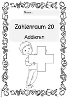 Vorschau - Arbeitsblätter - Addieren & Subtrahieren im Zahlenraum 20 | Zehnerübergang Klasse 1 Arbeitsheft - Seite 2