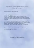 Vorschau - Poster - birthday_Bild- und Wortkarten, Satzstrukturen - Seite 1