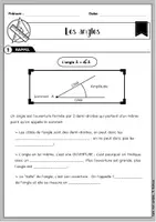 Aperçu - Préparation de séquence / Séquence complète - Leçon complète sur les angles ! - Page 1