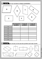 Aperçu - Préparation de séquence / Séquence complète - Kit pédagogique Les quadrilatères - Page 3