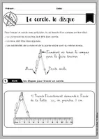 Aperçu - Préparation de séquence / Séquence complète - Le cercle, le disque et le vocabulaire associé - Page 1