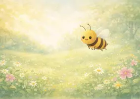 Vorschau - Bildkarten - Kamishibai Geschichte Frühling Kita Biene Bella - Seite 2