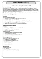 Vorschau - Arbeitsblätter - Wortarten im Frühling – Arbeitsblätter zu Nomen, Verben & Adjektiven | Deutsch Klasse 5 - Seite 1