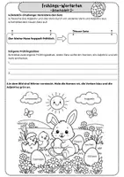 Vorschau - Arbeitsblätter - Wortarten im Frühling – Arbeitsblätter zu Nomen, Verben & Adjektiven | Deutsch Klasse 5 - Seite 3