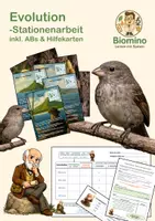 Vorschau - Stationenlernen - Evolution Stationenlernen - Biomino - Deckblatt