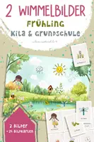 Vorschau - Bildkarten - Wimmelbild Frühling - Sprachförderung mit 24 Bildkarten für Kindergarten, Kita & Grundschule - Deckblatt