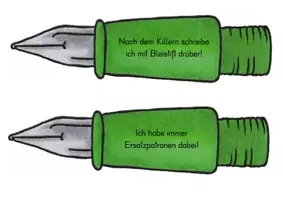 Vorschau - Poster - Füllerregeln - TAfel- oder Pinnwandmaterial - Seite 2
