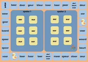 Voorbeeld - Spellen pakket met 7 spellen eer, oor, eur - Pagina 2