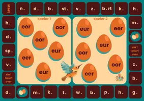 Voorbeeld - Spellen pakket met 7 spellen eer, oor, eur - Voorblad