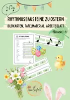 Vorschau - Arbeitsblätter - Rhythmusbausteine zu Ostern: Tafelmaterial, Arbeitsblatt - Deckblatt