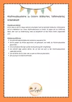Vorschau - Arbeitsblätter - Rhythmusbausteine zu Ostern: Tafelmaterial, Arbeitsblatt - Seite 1