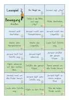Vorschau - Spiele - Lesespiel 2 - Bewegung draussen - Seite 1