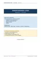 Vorschau - Unterrichtsreihen - Sinnerfassendes Lesen – Großes Übungspaket für die 5. Schulstufe (Mittelschule) - Seite 1