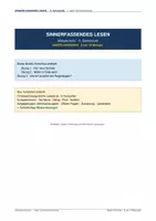 Vorschau - Unterrichtsreihen - Sinnerfassendes Lesen – GRATIS‑VORSCHAU für die 5. Schulstufe - Seite 1
