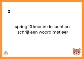 Voorbeeld - begrijpend lezen eer, oor, eur bewegend leren - Pagina 2
