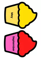 Προεπισκόπηση - Αφίσες - Birthday Cupcakes and Candles- Classroom Display - Σελίδα 3