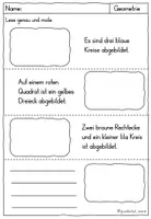 Vorschau - Arbeitsblätter - Arbeitsblätter zu den Geometrischen Flächenformen - Seite 3