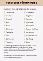 Vorschau - Spiele - Garten Schnitzeljagd für draußen | Outdoor Schatzsuche Geburtstag Kinder | 4–8 Jahre - Seite 2