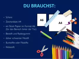Vorschau - Stundenentwürfe - Klappbild mit Überraschungseffekt - Kunstprojekt mit Bunt-/Filzstsiften - Seite 3