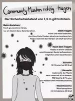 Vorschau - Merkblätter - Corona: Tipps zum Tragen von Community Masken (Maskenpflicht) - Seite 3