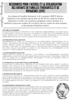 Aperçu - Inclusion - Fiche "L'accueil des élèves allophones" - Page 3
